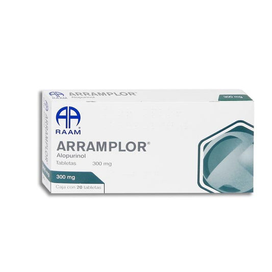 ARRAMPLOR c/20 TABS. 300 MG.