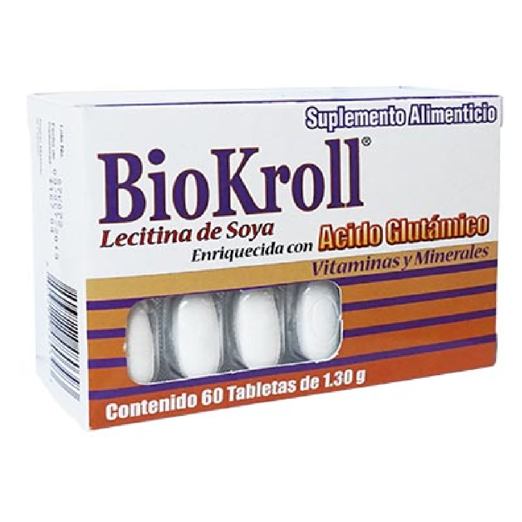 BIOKROLL c/60 TABS. 1.30 G.