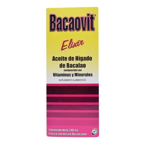 BACAOVIT ELIXIR 340 ML.