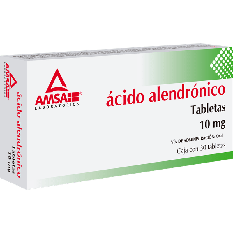 ÁCIDO ALENDRÓNICO (Amsa) c/30 TABS. 10 MG.