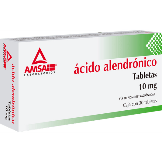ÁCIDO ALENDRÓNICO (Amsa) c/30 TABS. 10 MG.