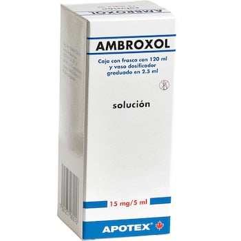 AMBROXOL (Apotex) SOL. Fco. 120 ML. 15 MG/5 ML.