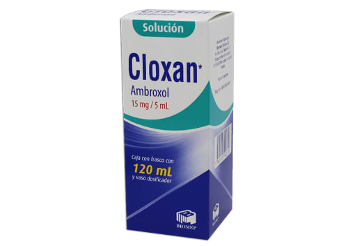 CLOXAN SOLUCIÓN Fco. 120 ML. 15 MG/5 ML.