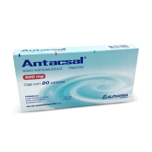 ANTACSAL c/20 TABS. 500 MG.