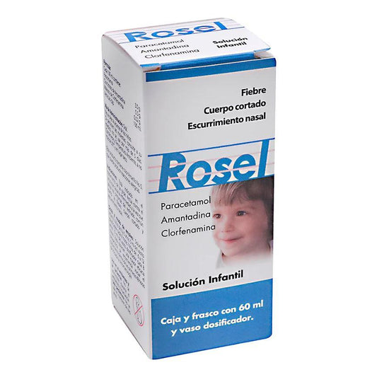 ROSEL SOL. Infantil Fco. 60 ML. 3.0-0.5-0.02 G/100 ML.