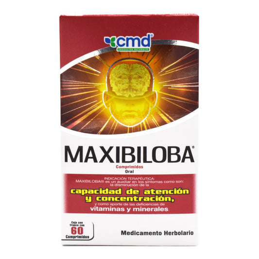 MAXIBILOBA c/60 COMPS. 250 MG.