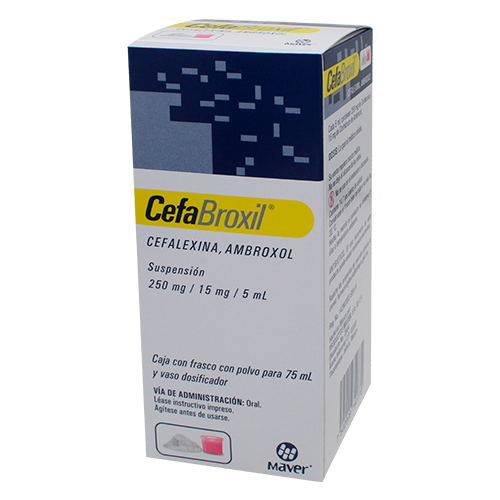 CEFABROXIL SUSP. Fco. 75 ML. 250-15 MG/5 ML.