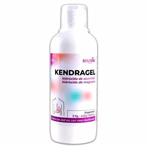 KENDRAGEL SUSP. Fco. 240 ML. 3.7-4.0 G/100 ML.