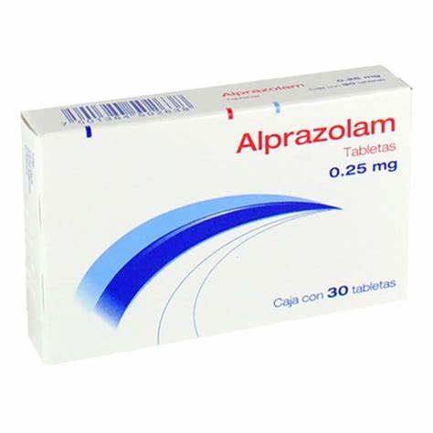 ALPRAZOLAM (Psicofarma) c/30 TABS. 0.25 MG.