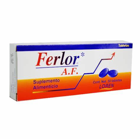 FERLOR A.F. c/30 TABS. 600MG.