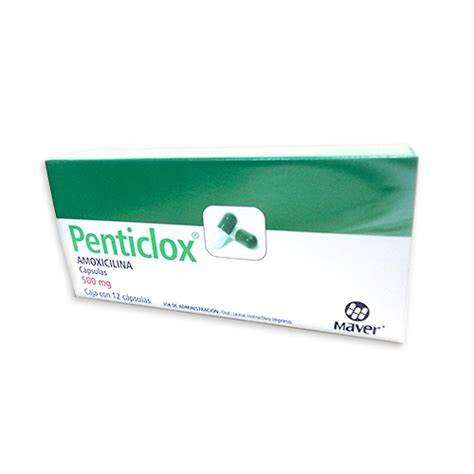 PENTICLOX c/12 CAPS. 500 MG.