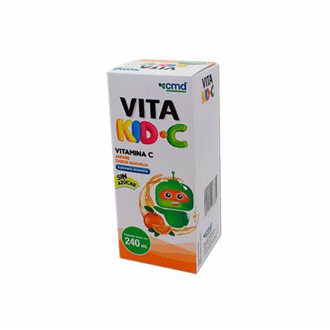 VITA KID-C JARABE s/AZÚCAR Sab. Naranja 240 ML.