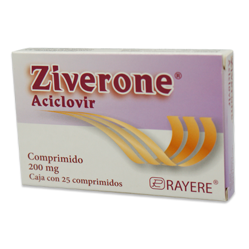 ZIVERONE c/25 TABS. 200 MG.