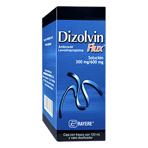 DIZOLVIN FLUX SOL. Fco. 120 ML. 300-600 MG/100 ML.