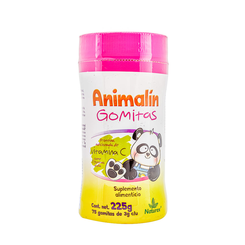 ANIMALIN Frasco c/75 Gomitas. 60 MG.