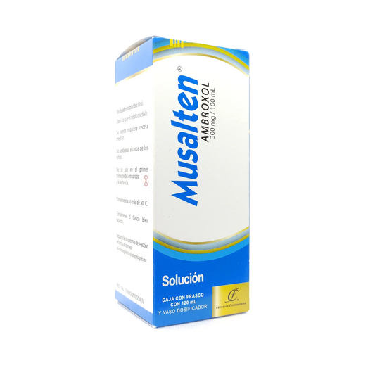 MUSALTEN SOL. Fco. 120 ML. 300 MG/100 ML.