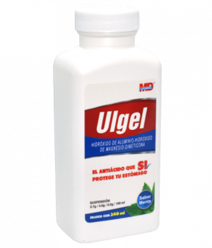 ULGEL SUSP. Fco. 240 ML. 3.7-4.0-0.5 G/100 ML.