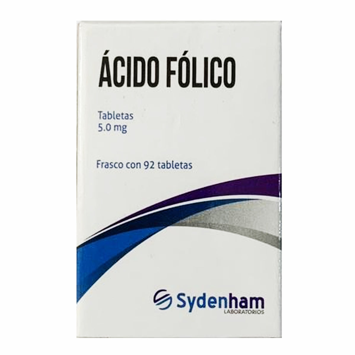 ÁCIDO FÓLICO (Sydenham) c/92 TABS. 5 MG.