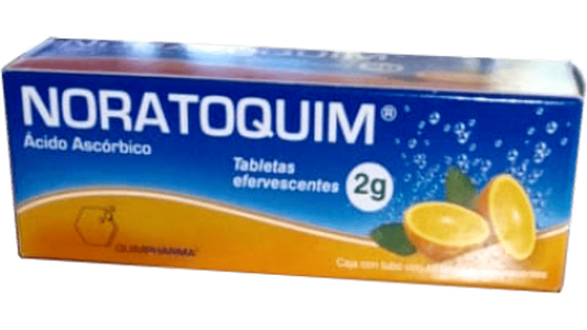 NORATOQUIM c/10 TABS. EFERVS. Sabor Naranja 2 G.