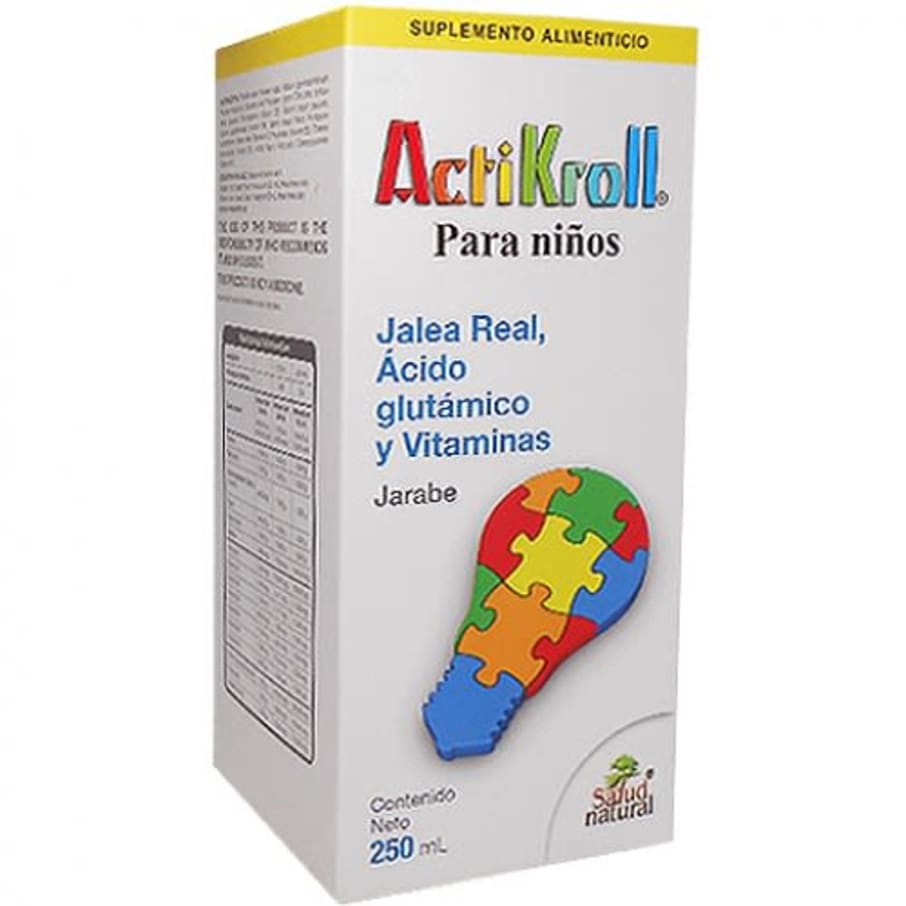 ACTIKROLL JARABE Para Niños 250 ML.